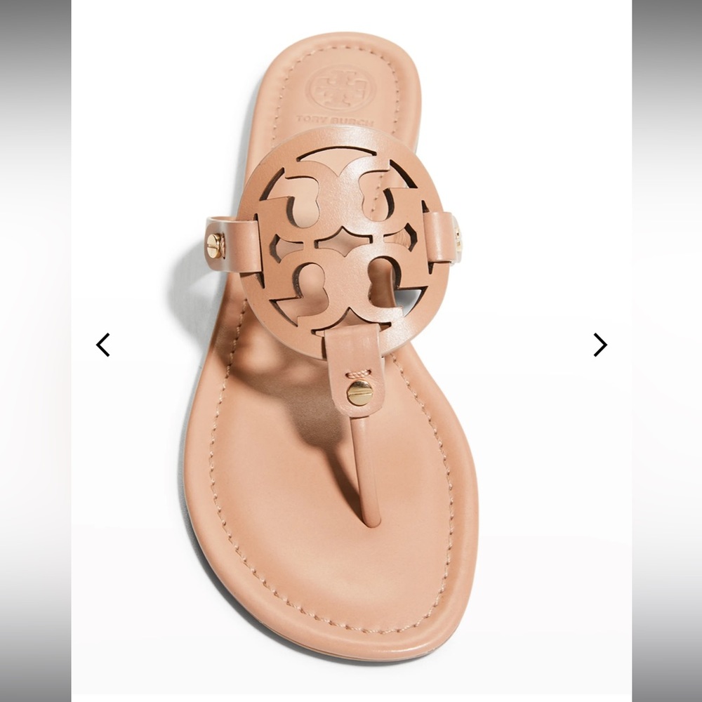 Tory Burch Miller Leather Sandals